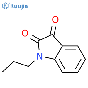 1-propyl-2,3-dihydro-1H-indole-2,3-dione structure