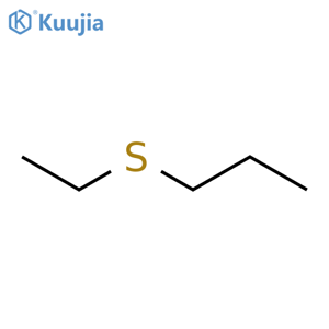 Ethyl propyl sulfide structure