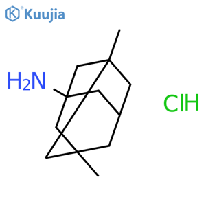 Memantine hydrochloride structure