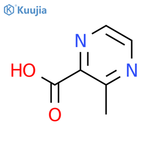 3-Methylpyrazine-2-carboxylic Acid structure