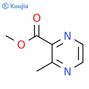 Methyl 3-methylpyrazine-2-carboxylate structure