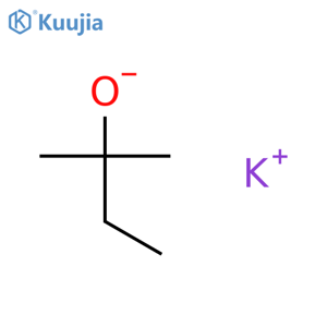 Potassium 2-methylbutan-2-olate structure