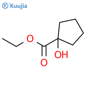 Ethyl 1-hydroxycyclopentanecarboxylate structure