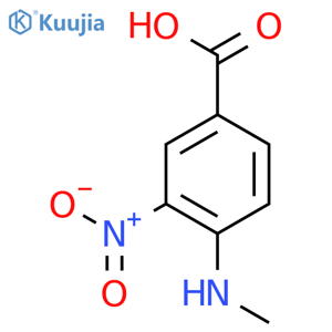 4-(Methylamino)-3-nitrobenzoic acid structure