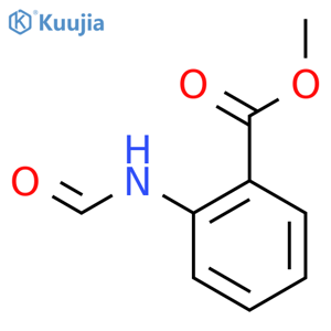 Methyl N-formylanthranilate structure