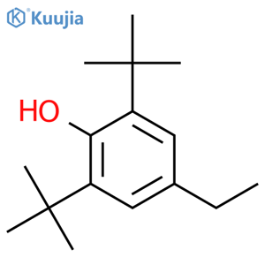 2,6-Di-tert-butyl-4-ethylphenol structure