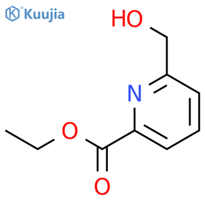 Ethyl 6-(hydroxymethyl)pyridine-2-carboxylate structure