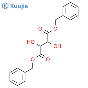 (2S,3S)-Dibenzyl 2,3-dihydroxysuccinate structure