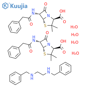 Penicillin G Benzathine Tetrahydrate structure