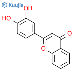 3',4'-Dihydroxyflavone structure