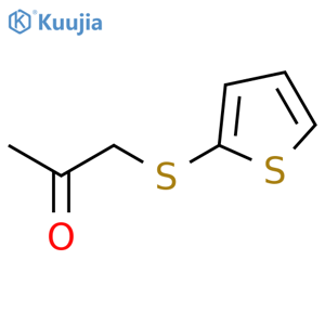 1-(2-Thienylthio)acetone structure