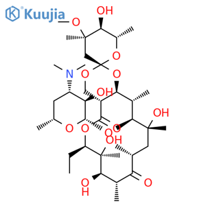 Erythromycin,1'',16-epoxy- (9CI) structure