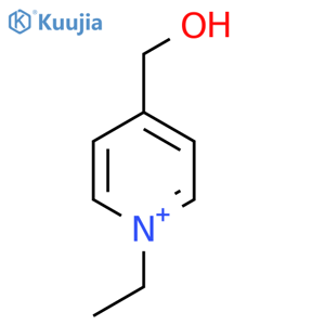 1-Ethyl-4-(hydroxymethyl)pyridin-1-ium structure