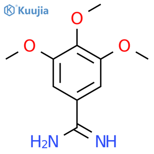 3,4,5-trimethoxybenzenecarboximidamide structure