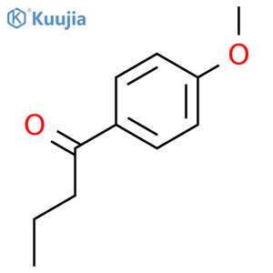 1-(4-Methoxyphenyl)butan-1-one structure