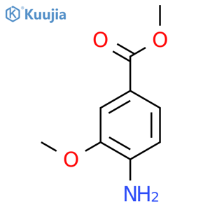 Methyl 4-amino-3-methoxybenzoate structure