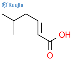 5-Methyl-2-hex-2-enoic Acid structure