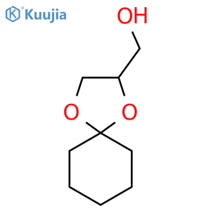 {1,4-dioxaspiro4.5decan-2-yl}methanol structure