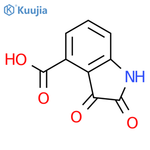 2,3-Dioxoindoline-4-carboxylic acid structure