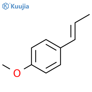 1-Methoxy-4-(1E)-1-propen-1-ylbenzene structure