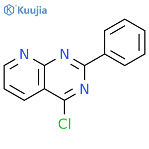 Pyrido[2,3-d]pyrimidine, 4-chloro-2-phenyl- structure