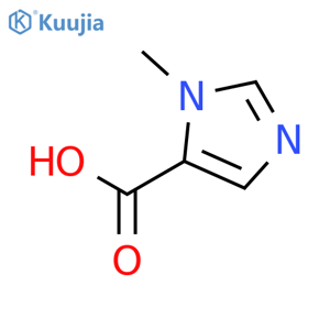 1-Methyl-1H-imidazole-5-carboxylic acid structure