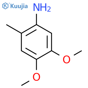 4,5-Dimethoxy-2-methylaniline structure