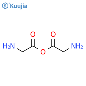 Glycine, 1,1'-anhydride structure