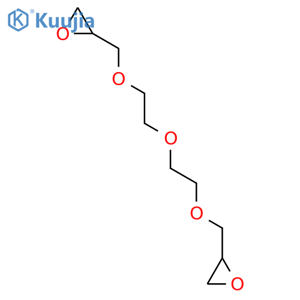 2-(2-{2-(oxiran-2-yl)methoxyethoxy}ethoxy)methyloxirane structure