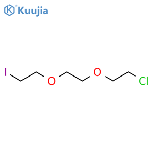 Ethane, 1-(2-chloroethoxy)-2-(2-iodoethoxy)- structure