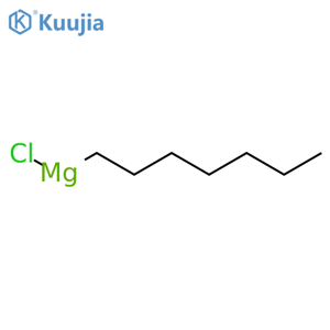 1-Heptylmagnesium chloride structure