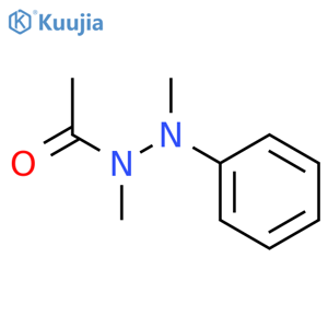 N,N'-dimethyl-N'-phenylacetohydrazide structure