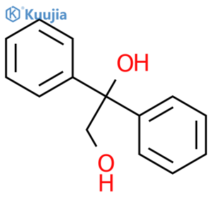 1,1-diphenylethane-1,2-diol structure