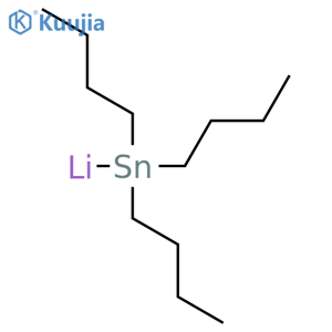 Lithium, (tributylstannyl)- structure