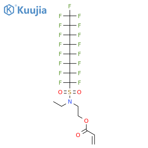 2-(N-Ethylperfluorooctanesulfonamido)ethyl acrylate structure