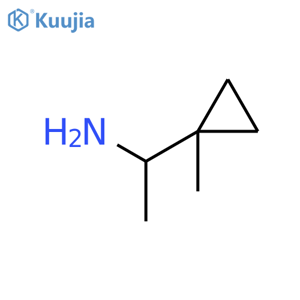 1-(1-methylcyclopropyl)ethanamine structure