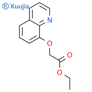 Ethyl (quinolin-8-yloxy)acetate structure