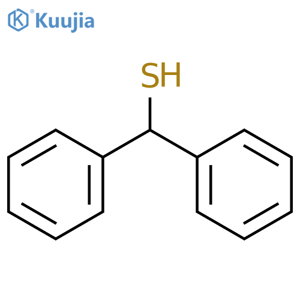 Diphenylmethanethiol structure