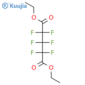 Diethyl hexafluoroglutarate structure