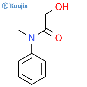 2-hydroxy-N-methyl-N-phenylacetamide structure