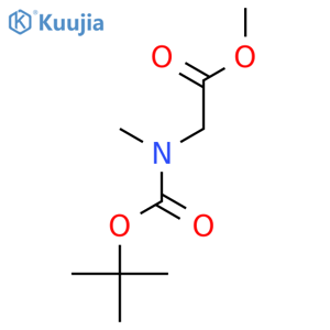 N-Boc-sarcosine Methyl Ester structure