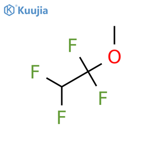 1,1,2,2-Tetrafluoro-1-methoxyethane structure