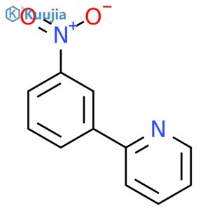 2-(3-Nitrophenyl)pyridine structure