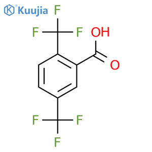 2,5-Bis(trifluoromethyl)benzoic acid structure