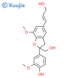 Dehydrodiconiferyl alcohol structure