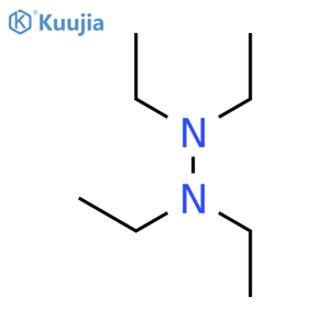 Hydrazine,1,1,2,2-tetraethyl- structure