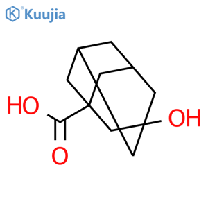 3-Hydroxyadamantane-1-carboxylic acid structure