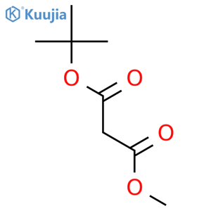 1-tert-butyl 3-methyl propanedioate structure