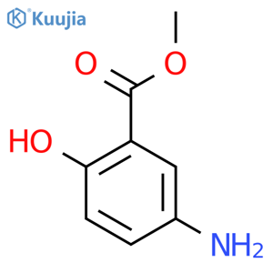 5-Amino-2-hydroxybenzoic Acid Methyl Ester structure