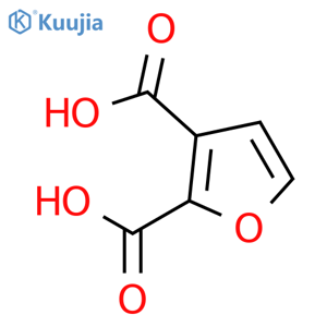 Furan-2,3-dicarboxylic acid structure